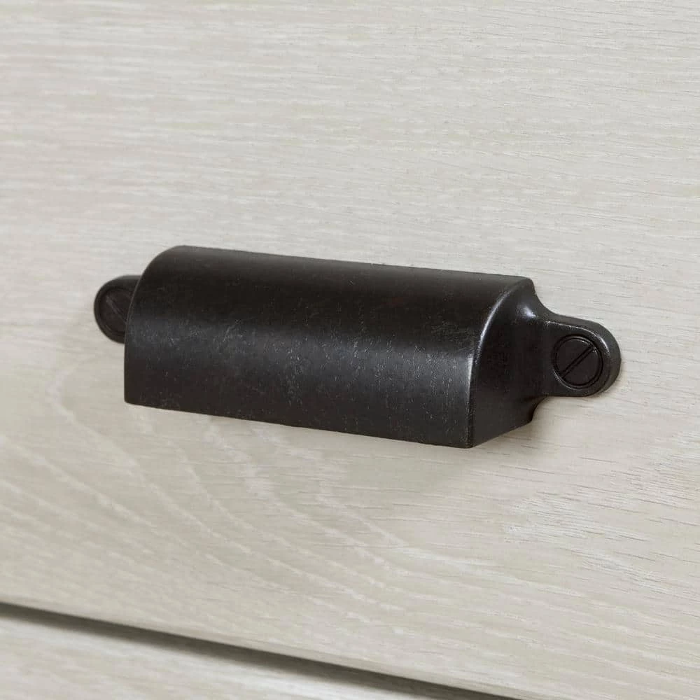 Avilla 2-Drawer Winter Oak Nightstand by South Shore 7 Avilla 2-Drawer Winter Oak Nightstand by South Shore - Image 7