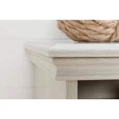 Lilak 2 -Drawer Winter Oak Nightstand 25 in. H x 24.5 in. W x 17.5 in. D by South Shore -South Shore Shop winter oak south shore nightstands 12757 44 1000